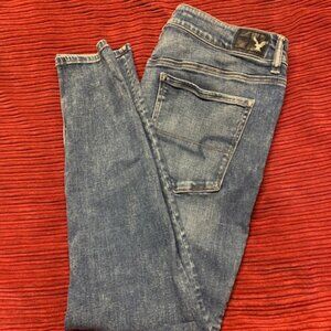 American Eagle Hi Rise Jegging - Super Stretch - Size 14 short